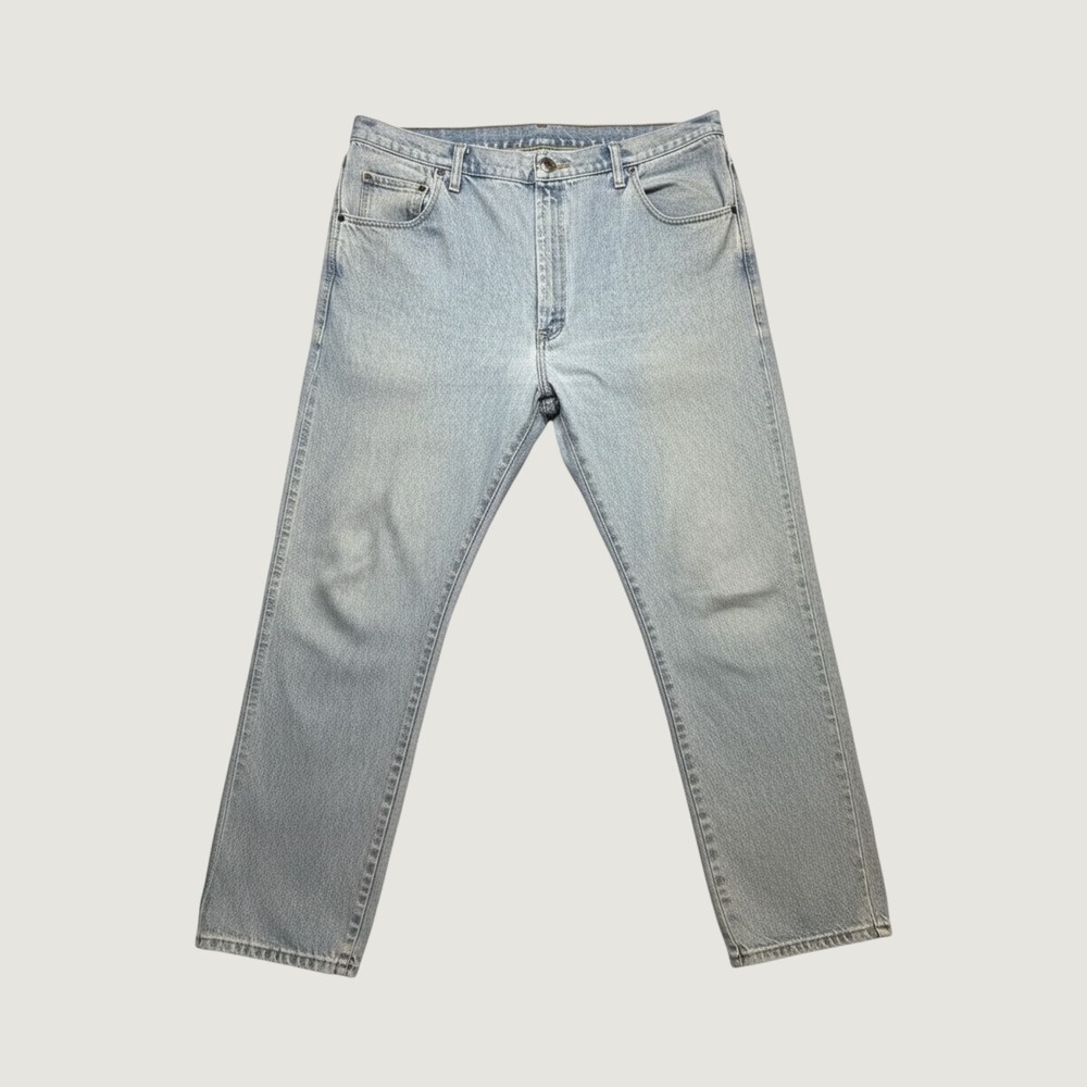 Cabelas Jeans Mens 42x34 (39x32) 5099 Light Blue Straight Leg Denim Outdoor Gear
